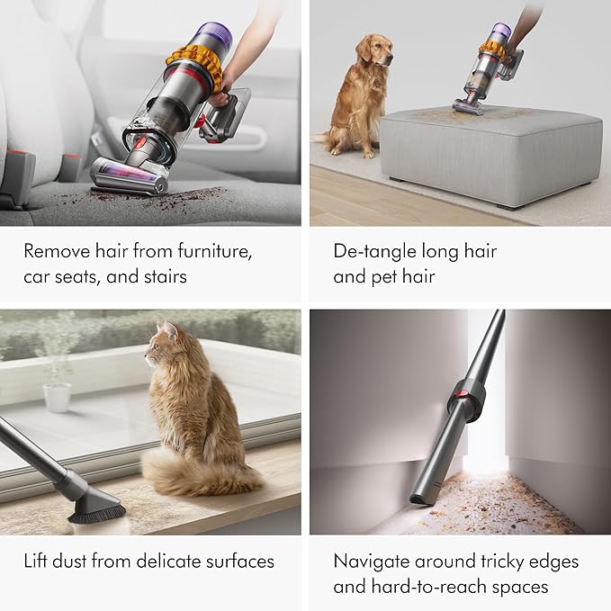 Dyson V15 Detect Plus — Laser Reveals Hidden Dust